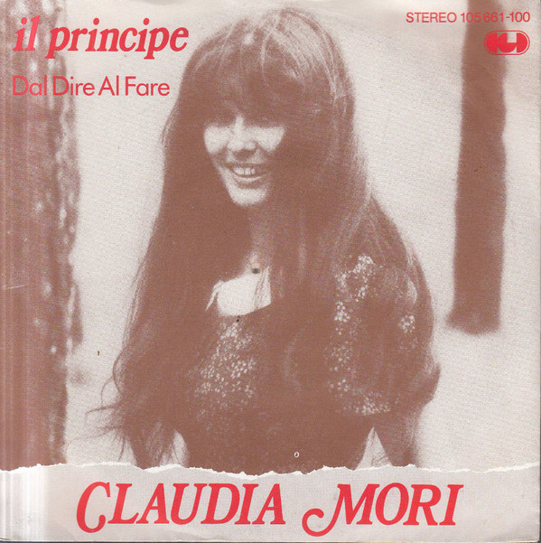 Cover Claudia Mori - Il Principe (7, Single) Schallplatten Ankauf
