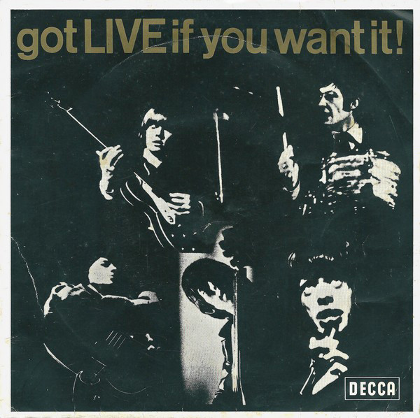 Cover zu The Rolling Stones - Got Live If You Want It! (7, EP, Mono) Schallplatten Ankauf