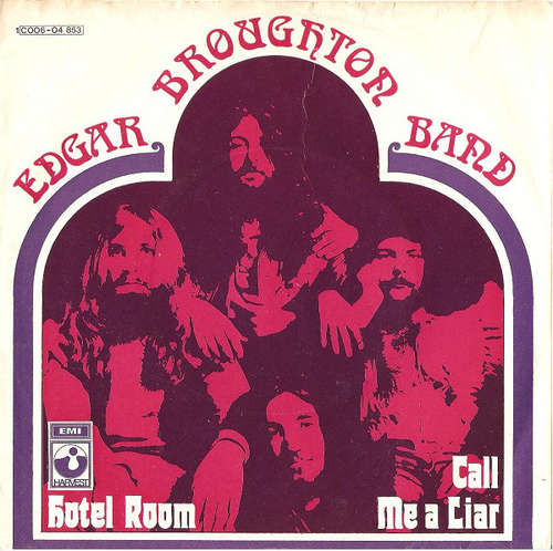 Cover zu Edgar Broughton Band* - Hotel Room / Call Me A Liar (7, Single) Schallplatten Ankauf