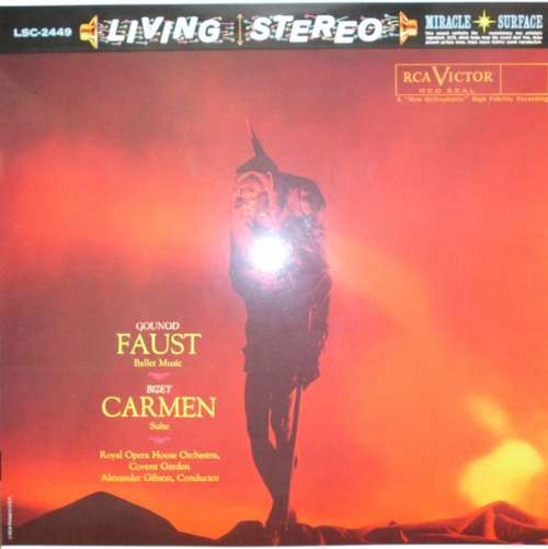 Cover Faust Ballet Music / Carmen Suite Schallplatten Ankauf