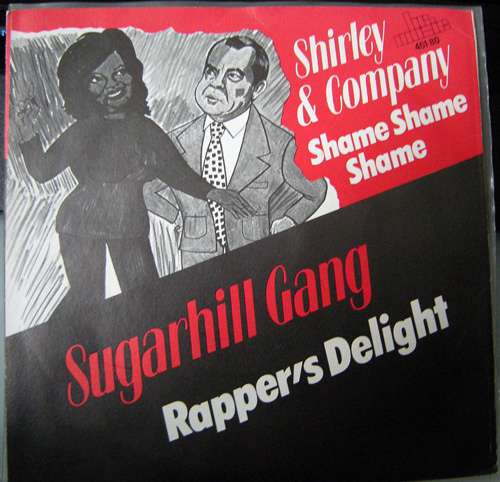 Cover Shirley & Company / Sugarhill Gang - Shame Shame Shame / Rapper's Delight (7, Single, RE) Schallplatten Ankauf