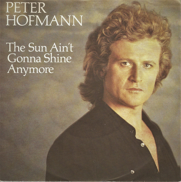 Cover Peter Hofmann - The Sun Ain't Gonna Shine Anymore (7, Single) Schallplatten Ankauf