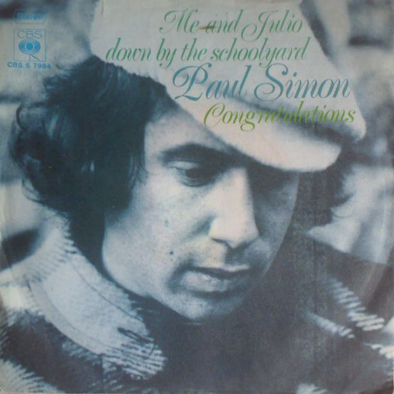 Cover zu Paul Simon - Me And Julio Down By The Schoolyard (7, Single) Schallplatten Ankauf