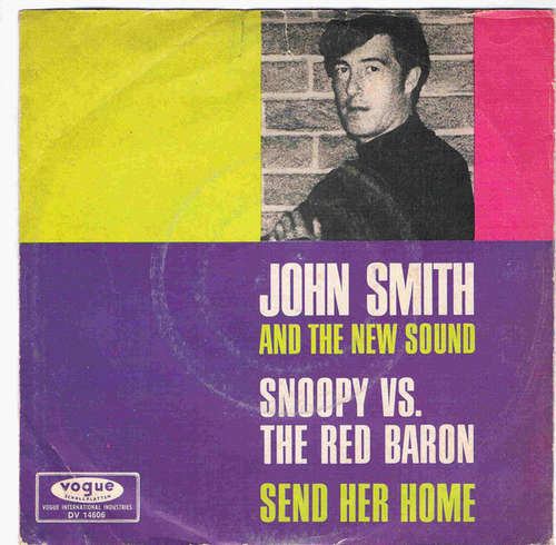 Cover John Smith And The New Sound - Snoopy VS. The Red Baron (7, Single) Schallplatten Ankauf