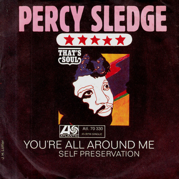 Cover Percy Sledge - You're All Around Me (7, Single) Schallplatten Ankauf