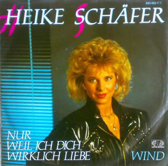 Cover Heike Schäfer - Nur Weil Ich Dich Wirklich Liebe (7, Single) Schallplatten Ankauf