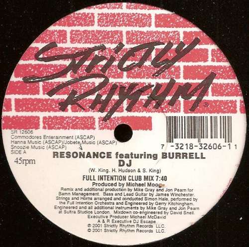 Cover Resonance (11) Feat. Burrell - DJ (12) Schallplatten Ankauf