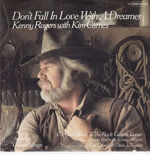 Cover Kenny Rogers With Kim Carnes - Don't Fall In Love With A Dreamer (7) Schallplatten Ankauf
