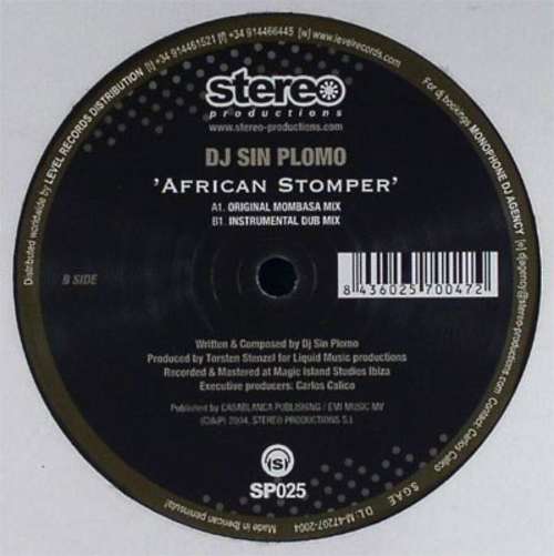 Cover African Stomper Schallplatten Ankauf