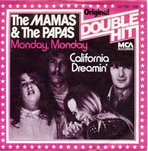 Cover The Mamas & The Papas - Monday, Monday / California Dreamin' (7, Single, RE) Schallplatten Ankauf