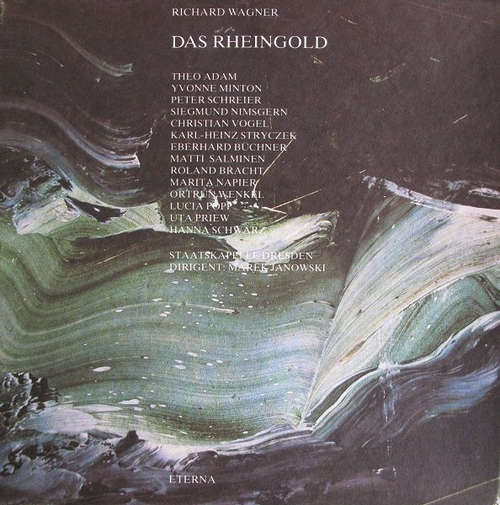 Cover Richard Wagner, Staatskapelle Dresden, Marek Janowski - Das Rheingold (3xLP, Album + Box, lam) Schallplatten Ankauf