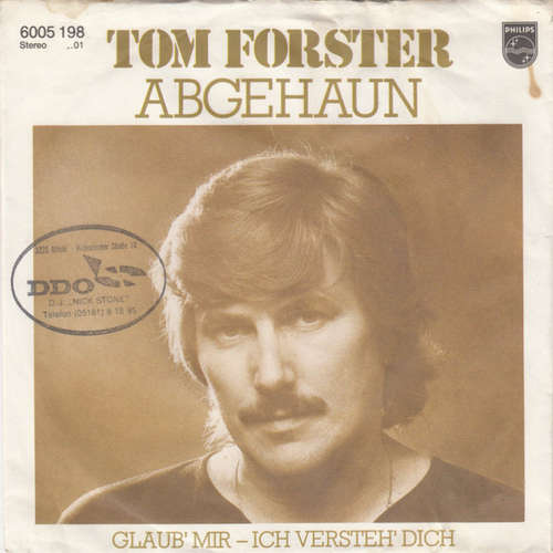 Cover Tom Forster (4) - Abgehaun (7, Single) Schallplatten Ankauf