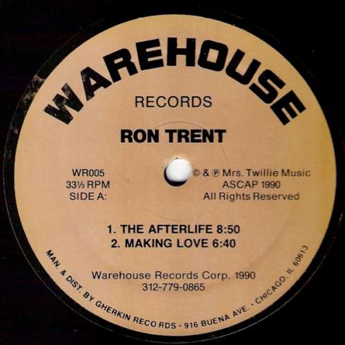 Cover Ron Trent - The Afterlife (12) Schallplatten Ankauf