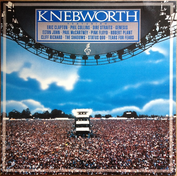 Cover Various - Knebworth - The Album (2xLP, Comp) Schallplatten Ankauf
