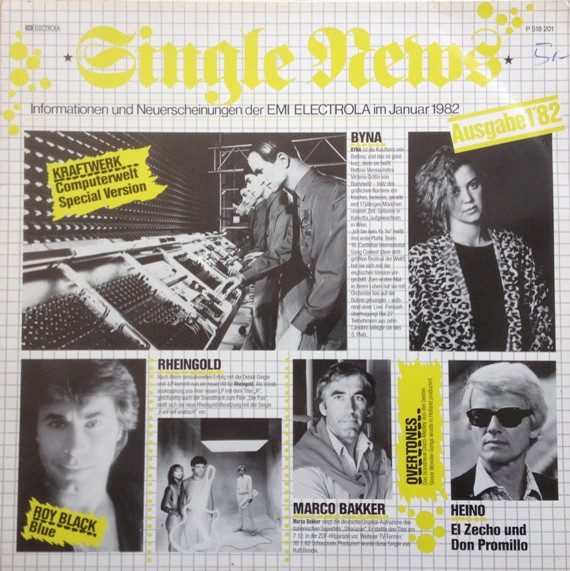 Cover Various - Single News 1/82 (LP, Comp, Promo) Schallplatten Ankauf