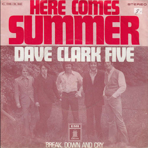 Cover Dave Clark Five* - Here Comes Summer (7, Single) Schallplatten Ankauf