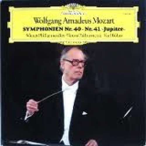 Cover Wolfgang Amadeus Mozart – Wiener Philharmoniker · Karl Böhm - Symphonien Nr. 40 · Nr. 41 »Jupiter« (LP, RP) Schallplatten Ankauf