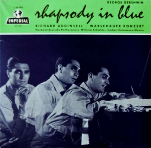 Cover Rhapsody In Blue / Warschauer Konzert Schallplatten Ankauf