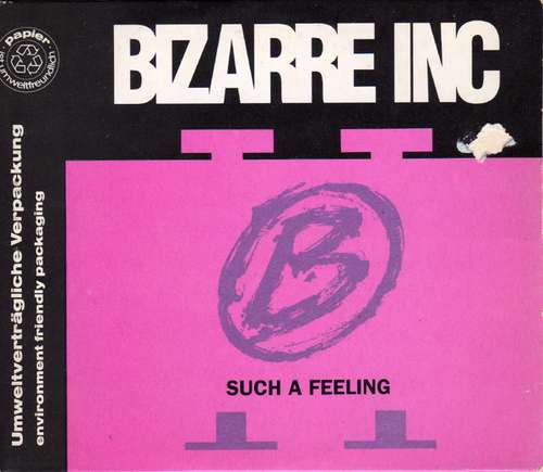 Cover Bizarre Inc - Such A Feeling (CD, Maxi) Schallplatten Ankauf