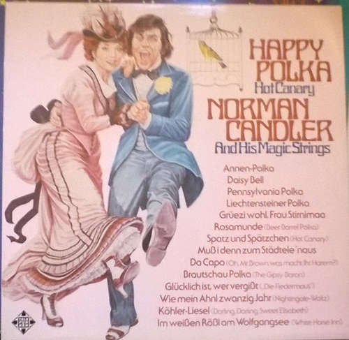 Cover Norman Candler And His Magic Strings - Happy Polka (LP) Schallplatten Ankauf