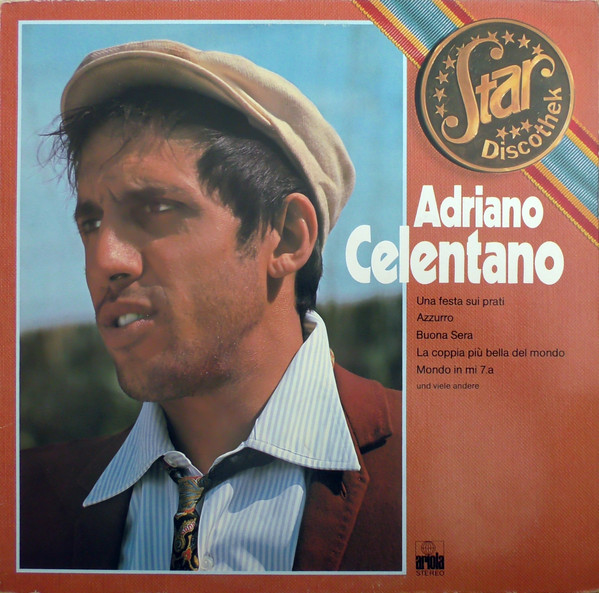 Cover Adriano Celentano - Star Discothek (LP, Comp) Schallplatten Ankauf