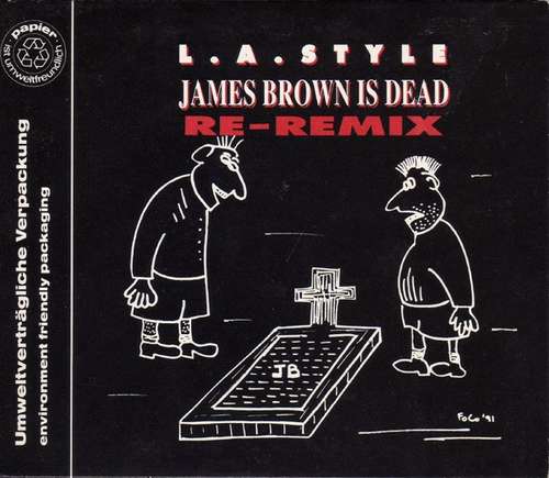 Cover James Brown Is Dead (Re-Remix) Schallplatten Ankauf