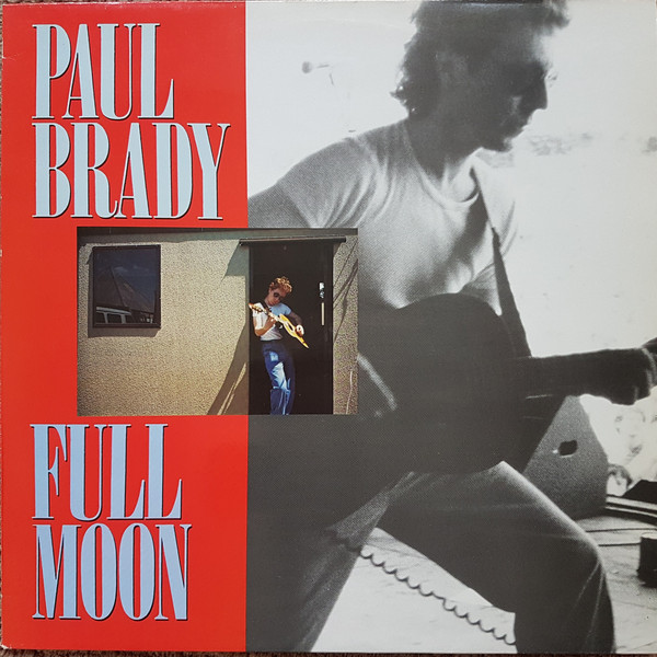 Cover Paul Brady - Full Moon (LP, Album, Whi) Schallplatten Ankauf