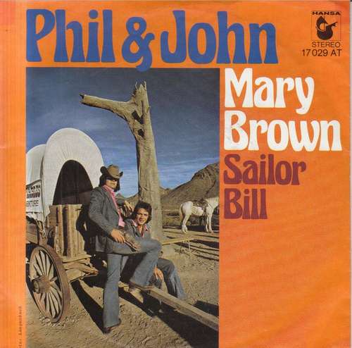 Cover Phil & John - Mary Brown (7, Single) Schallplatten Ankauf