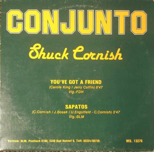 Cover Conjunto Chuck Cornish - You've Got A Friend / Sapatos (12) Schallplatten Ankauf