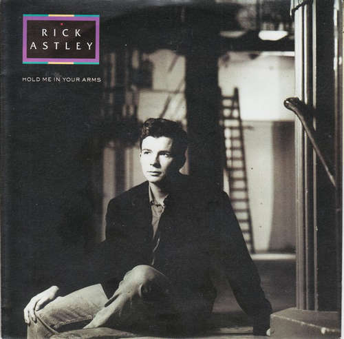 Cover Rick Astley - Hold Me In Your Arms (7, Single) Schallplatten Ankauf