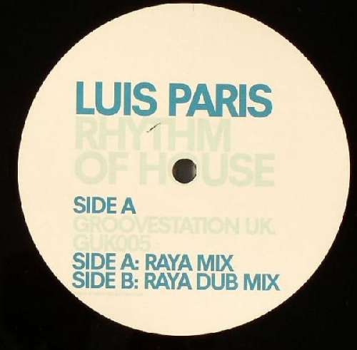Cover Luis Paris - Rhythm Of House (12) Schallplatten Ankauf