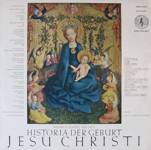 Bild Heinrich Schütz - Historia Der Geburt Jesu Christi (LP, Album) Schallplatten Ankauf