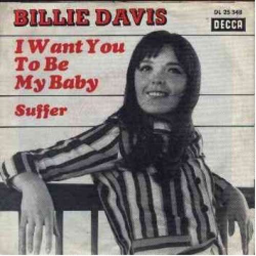 Cover Billie Davis - I Want You To Be My Baby (7, Single) Schallplatten Ankauf