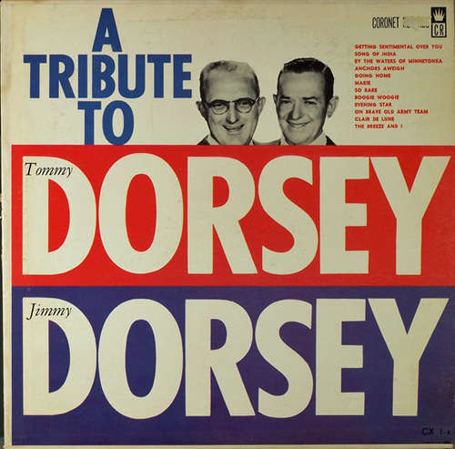 Cover Freddy Sateriale And His Orchestra - Tribute To Tommy & Jimmy Dorsey (LP, Comp, Mono) Schallplatten Ankauf