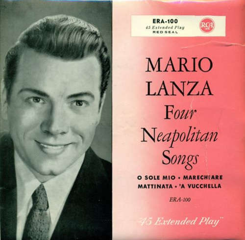 Cover Mario Lanza - Four Neapolitan Songs (7, EP) Schallplatten Ankauf