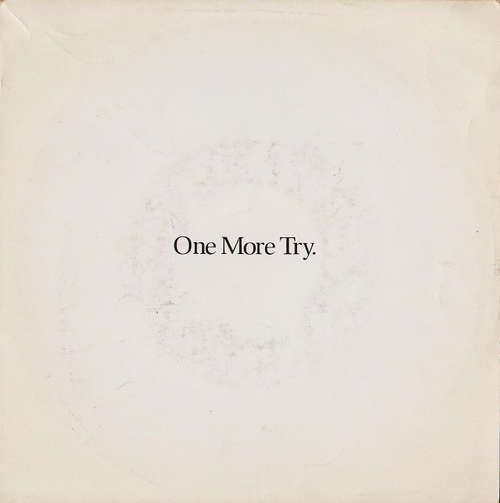 Cover George Michael - One More Try (7, Single) Schallplatten Ankauf