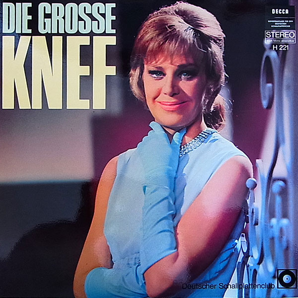 Cover Hildegard Knef - Die Grosse Knef (LP, Comp, Club) Schallplatten Ankauf
