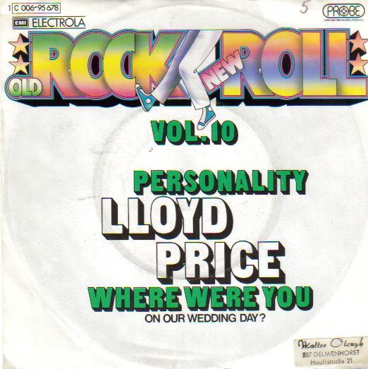 Cover Lloyd Price - Personality (7, RE) Schallplatten Ankauf
