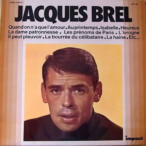 Cover Jacques Brel - Jacques Brel (LP, Comp) Schallplatten Ankauf