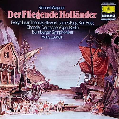 Cover Hans Löwlein - Bamberger Symphoniker - Richard Wagner - Der Fliegende Holländer (Querschnitt) Bamberger Symphoniker (LP, Album) Schallplatten Ankauf