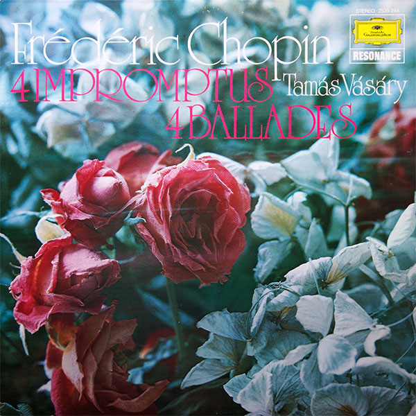 Cover Frédéric Chopin, Tamás Vásáry - 4 Impromptus / 4 Balladen (LP, RE) Schallplatten Ankauf