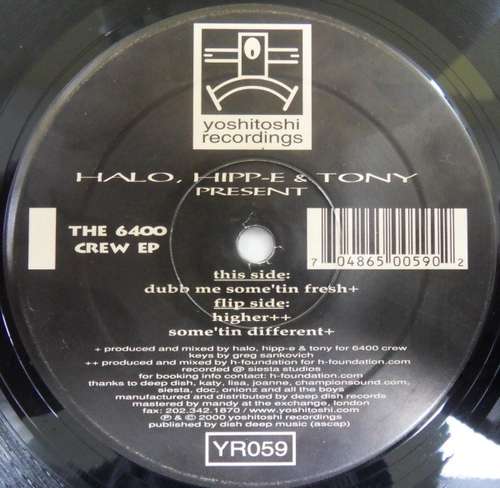 Cover Halo, Hipp-E & Tony Present 6400 Crew - The 6400 Crew EP (12, EP) Schallplatten Ankauf