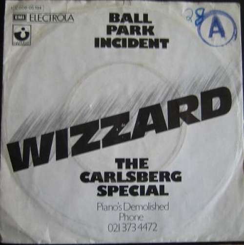 Cover Wizzard (2) - Ball Park Incident / The Carlsberg Special (7, Single) Schallplatten Ankauf