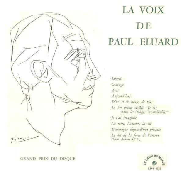Cover Paul Éluard - La Voix De Paul Eluard (LP) Schallplatten Ankauf
