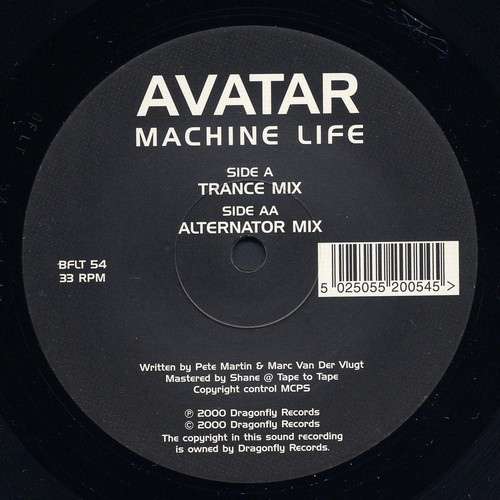 Cover Avatar - Machine Life (12) Schallplatten Ankauf