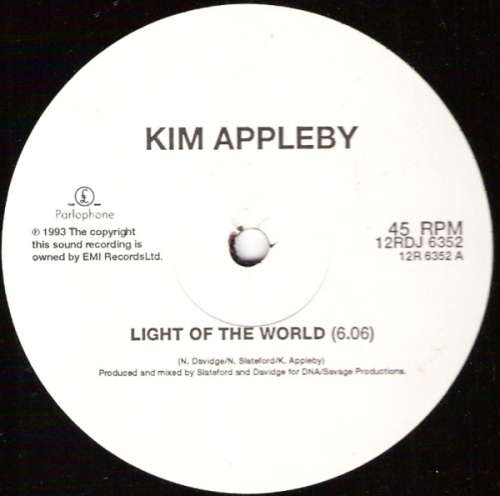 Cover Kim Appleby - Light Of The World (12, Single, Promo) Schallplatten Ankauf