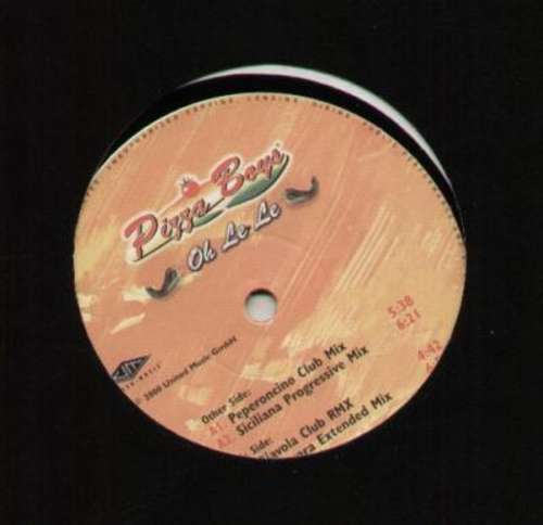Cover Pizza Boys - Oh Le Le (12, Single) Schallplatten Ankauf