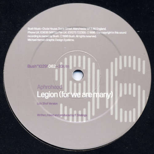 Cover Aphrohead - Legion (For We Are Many) (12) Schallplatten Ankauf