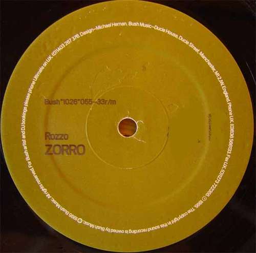 Cover Rozzo - Zorro (12) Schallplatten Ankauf