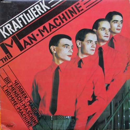 Cover Kraftwerk - The Man • Machine (LP, Album) Schallplatten Ankauf